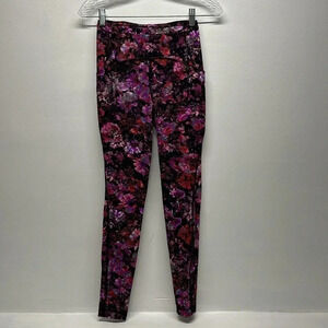 Lululemon Swift Speed High-Rise Tight Leggings 28" Fluoro Floral Multi Size 4